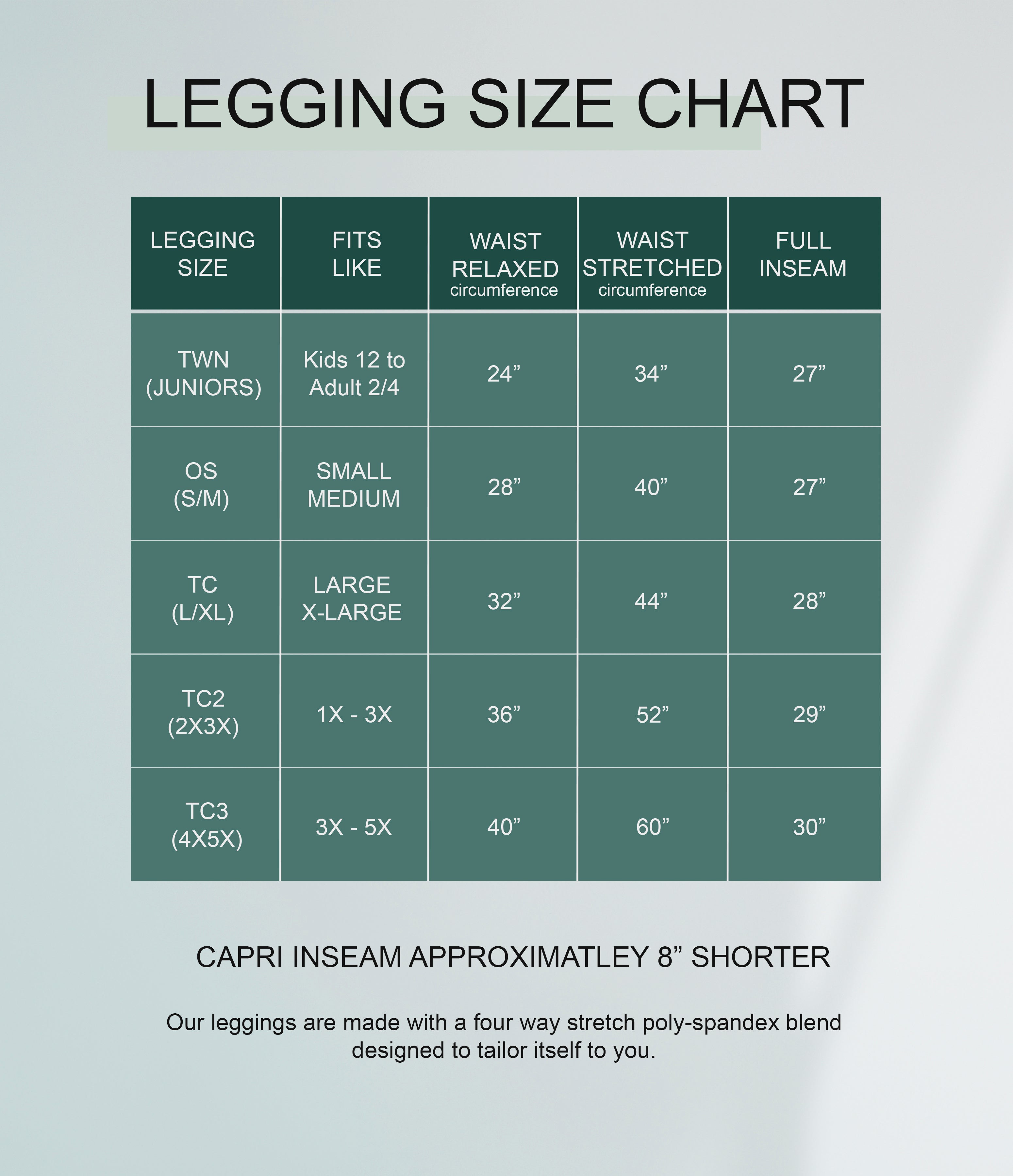 Lularoe Leggings Size Chart - Black-and-white - 838x1068 PNG Download -  PNGkit