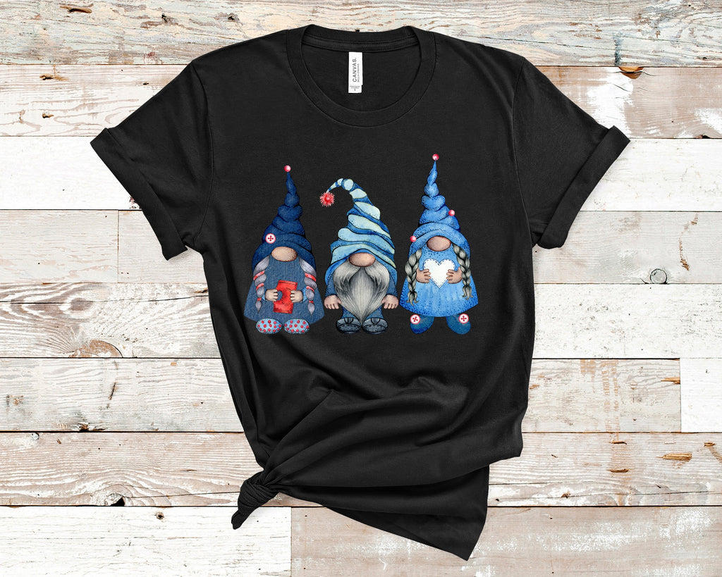 Cute and Fun Gnome Tee's Custom Print Gnome T-Shirts - Arrow Trend Leggings