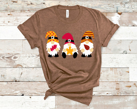 Fall Gnomes T-Shirt (Made to Order)
