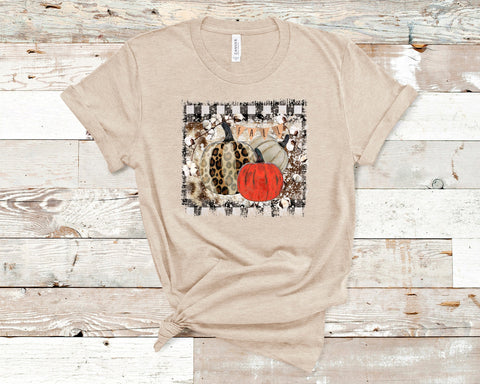Fall Plaid T-Shirt (Made to Order)