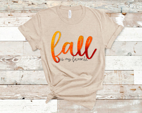 Fall Is My Favorite T-Shirt (Made to Order)