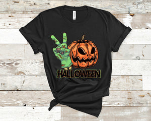 Peace Halloween T-Shirt (Made to Order)