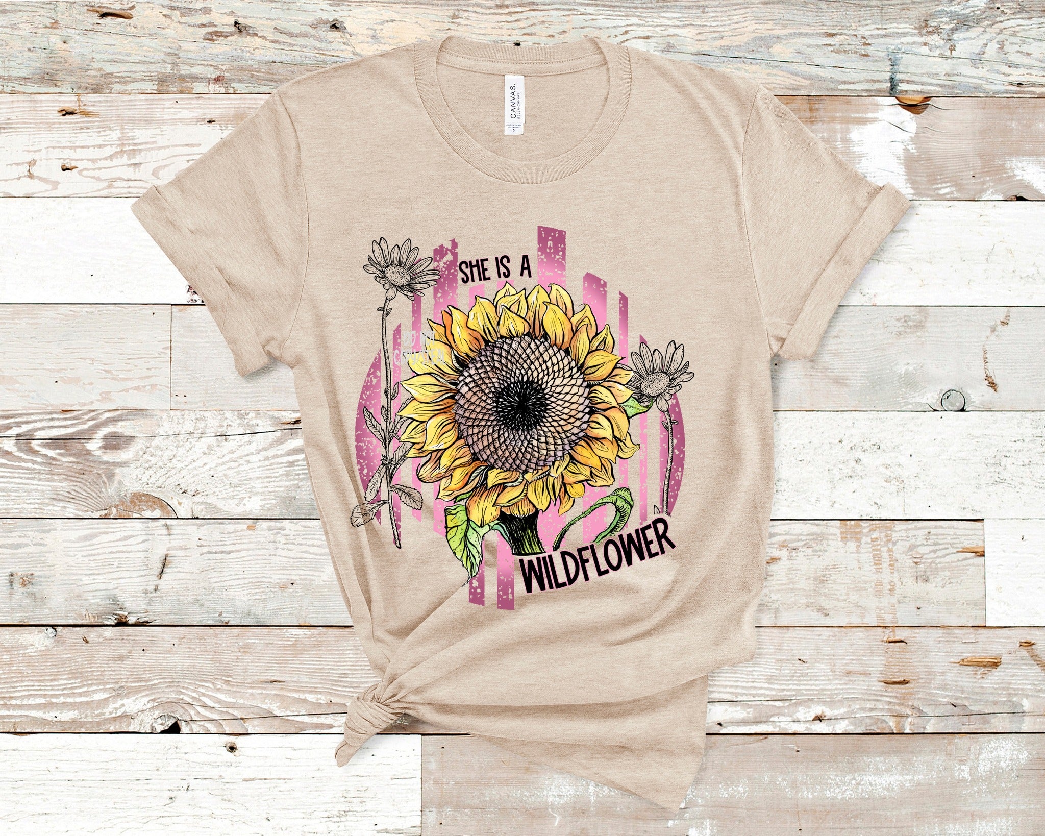 She is a Wildflower T-Shirt (Made to Order)