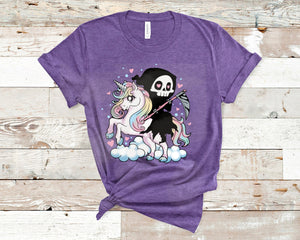 Unicorn Reaper T-Shirt (Made to Order)