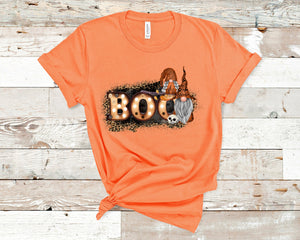 Halloween Gnome Boo Lights T-Shirt (Made to Order)